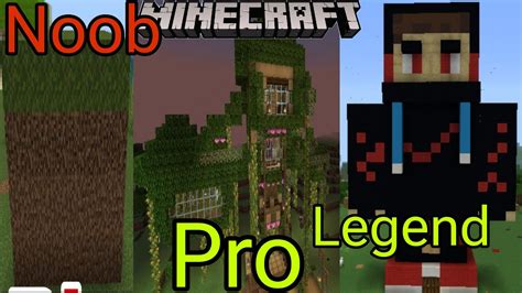 Noob To Pro Jurney In Minecraft 😍 Youtube