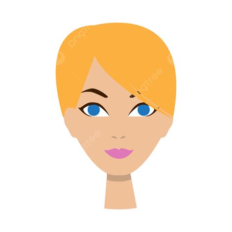 Avatar Woman Face Vector Art Png Vector Icon Woman Avatar Face Design