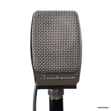 Sennheiser Md407 Serviced 60s Vintage Dynamic Microphone Md Reverb