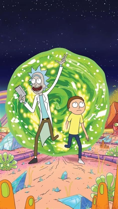 Papel De Parede Rick E Morty Fondo De Pantalla De Dibujos Animados