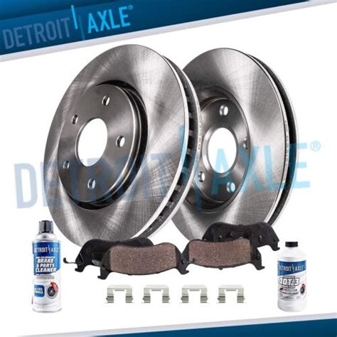 Front Disc Rotors Ceramic Brake Pads For 2016 2021 Chevy Cruze Volt