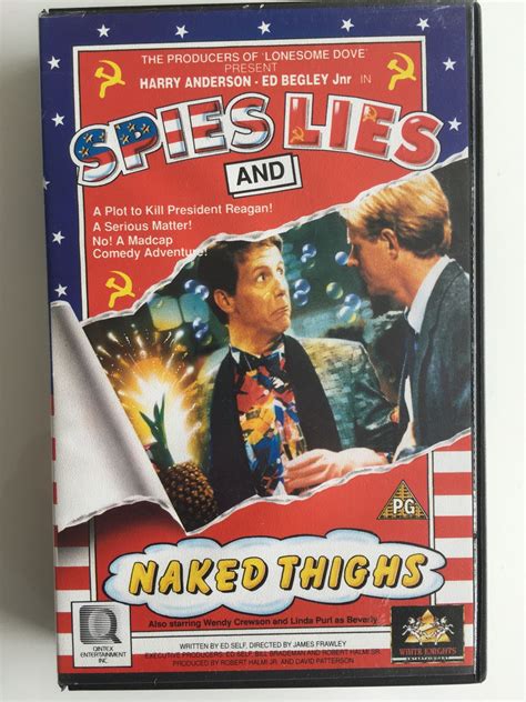 SPIES LIES AND NAKED THIGHS VHS TAPE 1989 5017892000228 On EBid United States 207742729