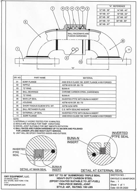 Gny Floating Suctions Assembly GNY Equipment Inc