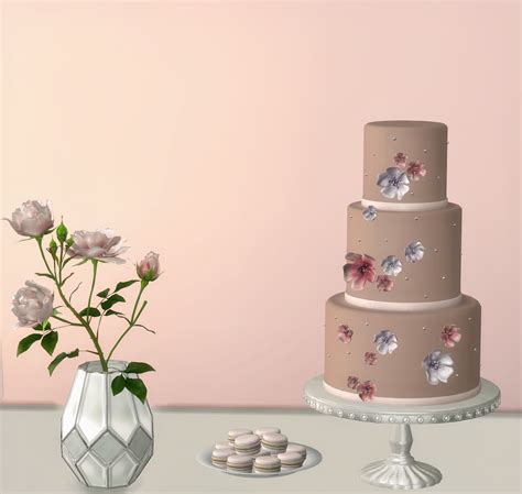 Spring wedding cake - The Sims 4 Build / Buy - CurseForge