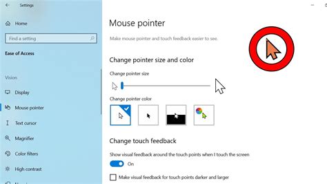 How To Change The Mouse Pointer Size And Color In Windows 10 Version