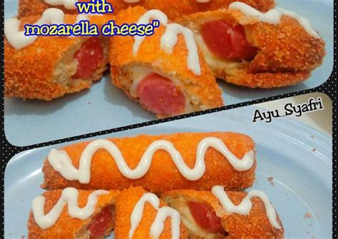 Resep Roti Gandum Goreng Isi Sosis Dan Mozarella Cheese Oleh Ayu