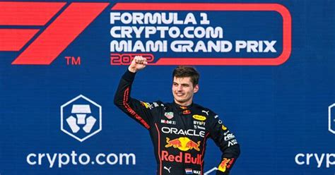 Formula One Max Verstappen Wins Inaugural Miami Grand Prix