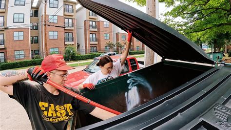 Full Truck Bed Dumpster Diving At Apartments YouTube