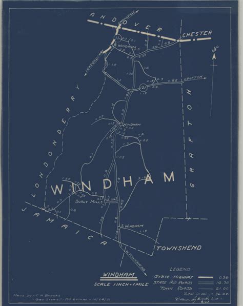 Vtransmaps Vermont Gov Maps TownMapSeries Windham Co WINDHAM