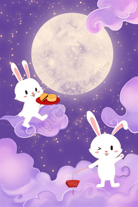 Mid Autumn Festival Jade Rabbit Png Vector Psd And Clipart With