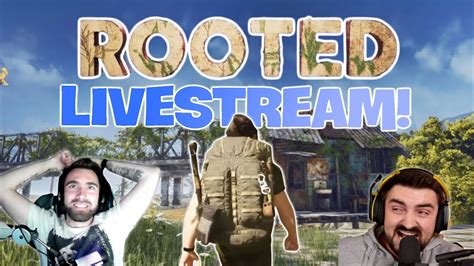 ROOTED ALPHA Neues Survival GAME Rooted Livestream Mit MockerZaik