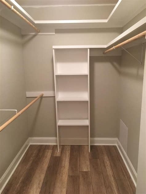 Long Narrow Closet Small Walkin Closet Narrow Closet Design Small