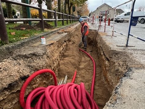 Les Travaux En Ville Ont Commenc Ch Tillon Sur Loire