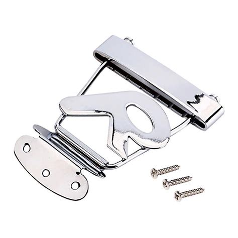 6 Strings Guitar Trapeze Tailpiece Bridge For Jazz Archtop Guitar