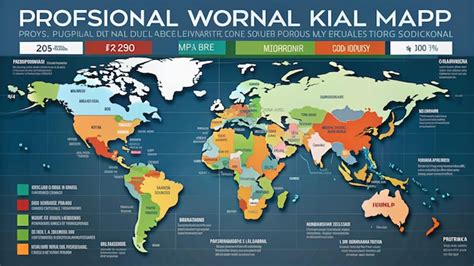 map   world showing   countries   world