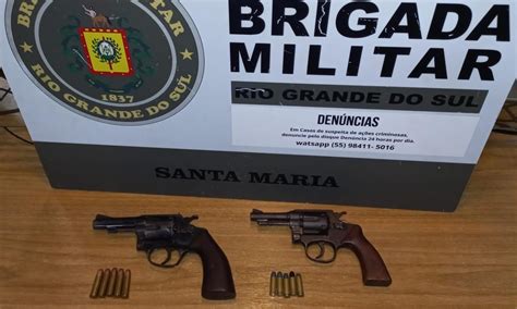 Bei Serviços Jovem é Preso Com Armas E Droga Em Santa Maria