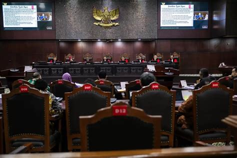 Tok Mk Tolak Seluruh Gugatan Pilpres Ganjar Mahfud