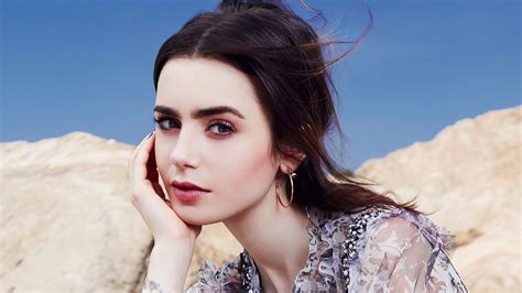 Lily Collins K Ultra Hd Wallpaper Background Image X Id Hot Sex Picture