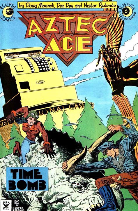 Aztec Ace 6 Nestor Redondo Art And Cover Pencil Ink