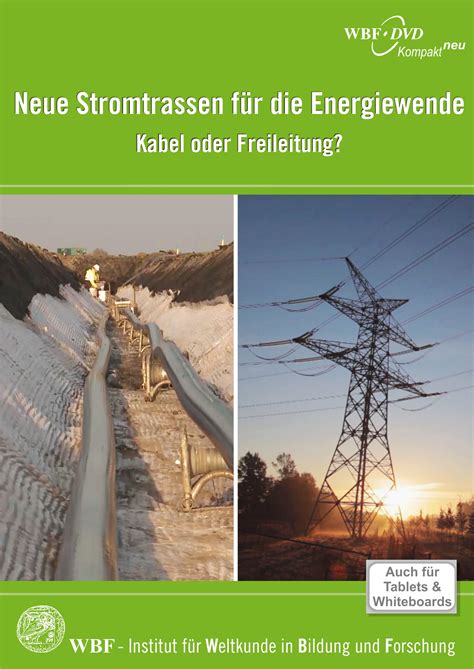 Neue Stromtrassen für Energiewende WBF Innovative Medien für