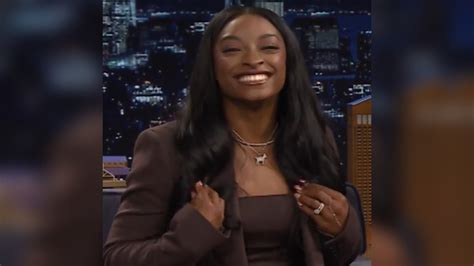 Simone Biles Reveals Meaning Behind Diamond Goat Necklace Inspiremore