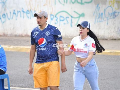 Qu Hermosas Las Aficionadas De Olimpia Y Motagua Que Se Robaron Las