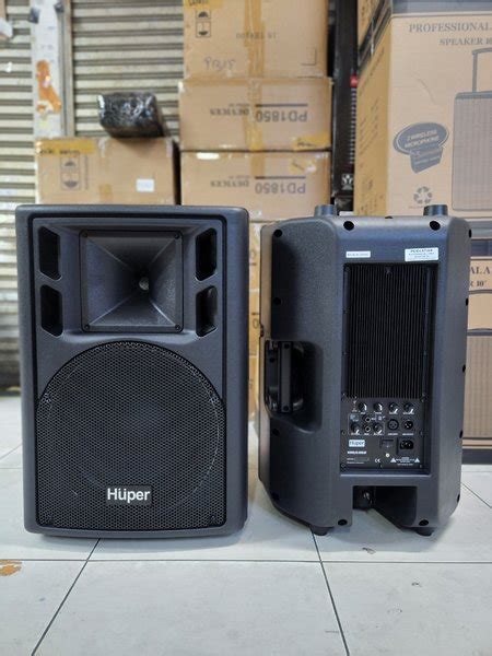 Jual SPEAKER AKTIF HUPER 12HA350 12 HA 350 12 INCH ORIGINAL Di Lapak