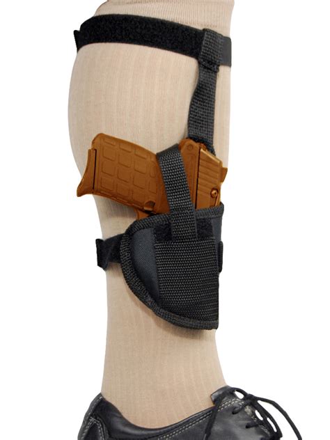 New Concealment Ankle Holster for Mini .22 .25 .380 Pistols - Barsony ...