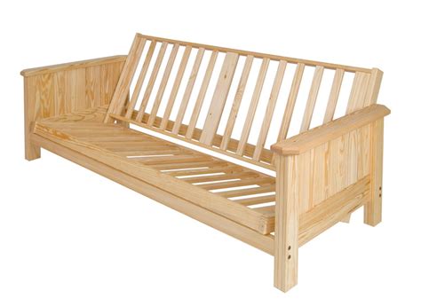 Super Deck Futon Frame – Full and Queen Size Avail, Various Armrest Starting At…