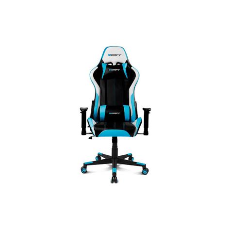 Cadeira Gaming DRIFT DR175 Preto Azul Branco