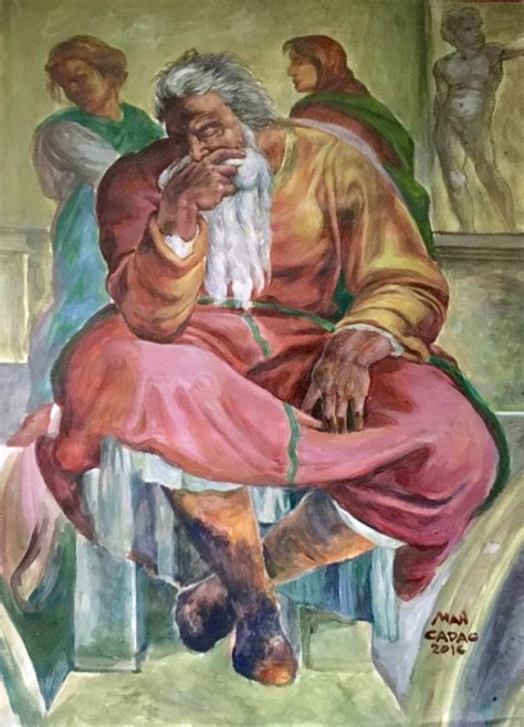 Prophet Jeremiah Painting By Manuel Cadag Saatchi Art