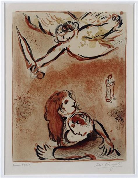 Reproduções De Pinturas O rosto de Israel 1960 por Marc Chagall