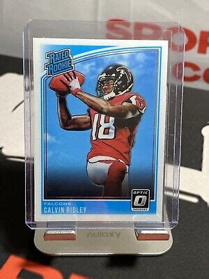 2018 Panini Donruss Optic Football Rated Rookie Calvin Ridley RC 161