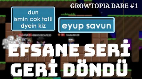 BU VİDEO AŞIRI EĞLENCELİ GROWTOPIA DARE 1 Growtopia Türkçe YouTube