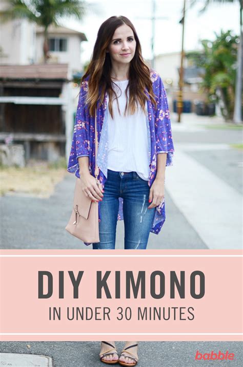 How To Sew A Kimono In Less Than 30 Minutes New Craft Works