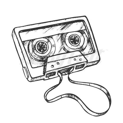 Pin By Alex Skubich On DIY Cassette Tattoo Tape Art Retro Vector