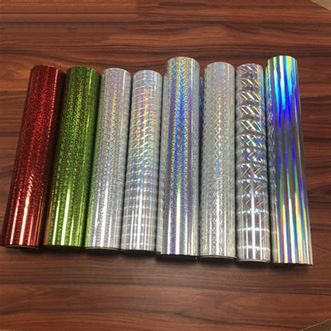 Free Sample Pattern Holographic Hot Stamping Foil For Christmas Gift Box Decoration Hot