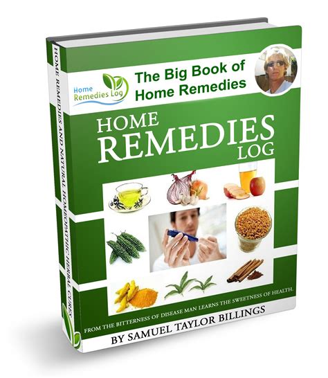 Big Book Of Home Remedies Ebook Cover Home Remedies Log