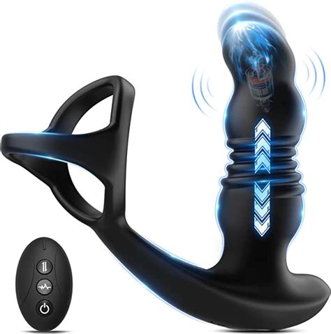 Male Anal Toys Cock Ring Sex Toys Vibrators With Remote Control 7