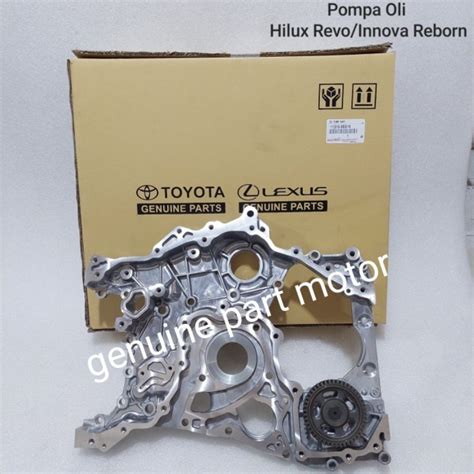 Jual POMPA OLI OLI PUMP ASSY TOYOTA HILUX REVO INNOVA INOVA REBORN