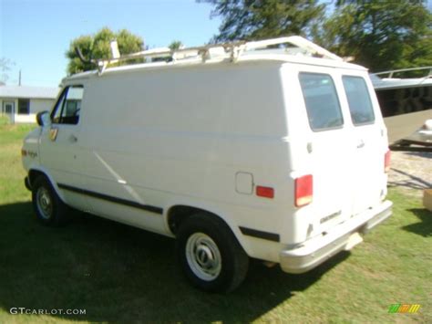 1990 White Chevrolet Chevy Van G10 Cargo 39431024 Photo 7 Car Color Galleries