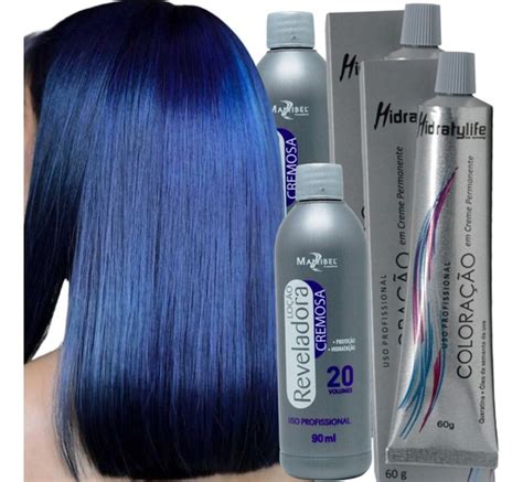 Tinta Preto Azulado Profissional - Tinta Profissional Preto Azulado | MercadoLivre 📦