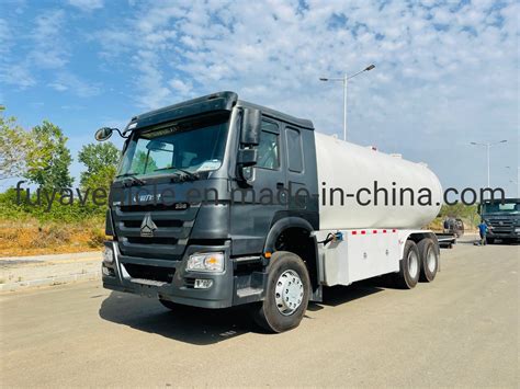 Sinotruk Howo Hp Cbm Ton Lpg Bobtail Tanker Truck Lpg Tanker