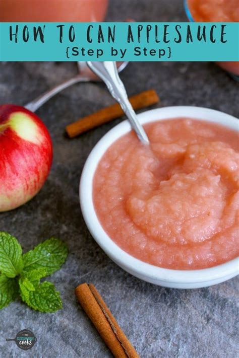 A Step By Step Guide On Canning Applesauce With No Sugar This Easy To Follow Guide Teaches You