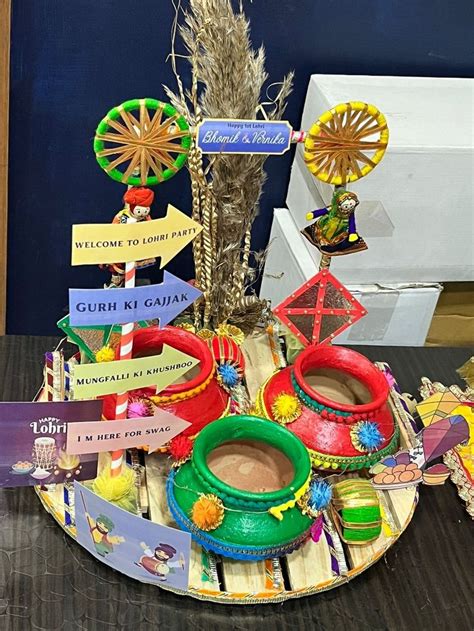 Lohri Gift Hamper Handmade Hamper Bridal Gift Wrapping Ideas