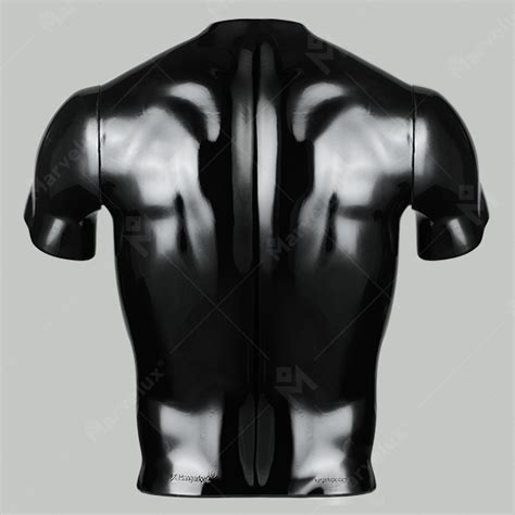 Mens Half Body Shiny Black Marvelux Mannequins China