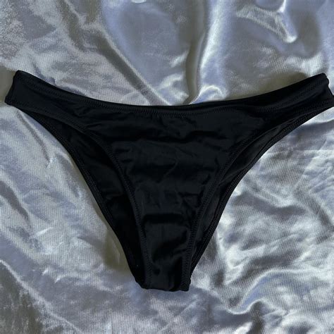 Shade And Shore Black Bikini Bottoms Free Depop