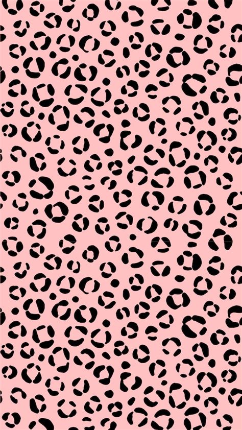 Pink Leopard Print Wallpaper