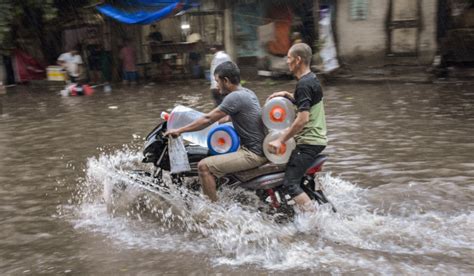 Gujarat Rains Severe Water Logging In Ahmedabad Surat Wet Spell To