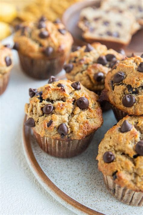 Almond Flour Banana Muffins The Roasted Root